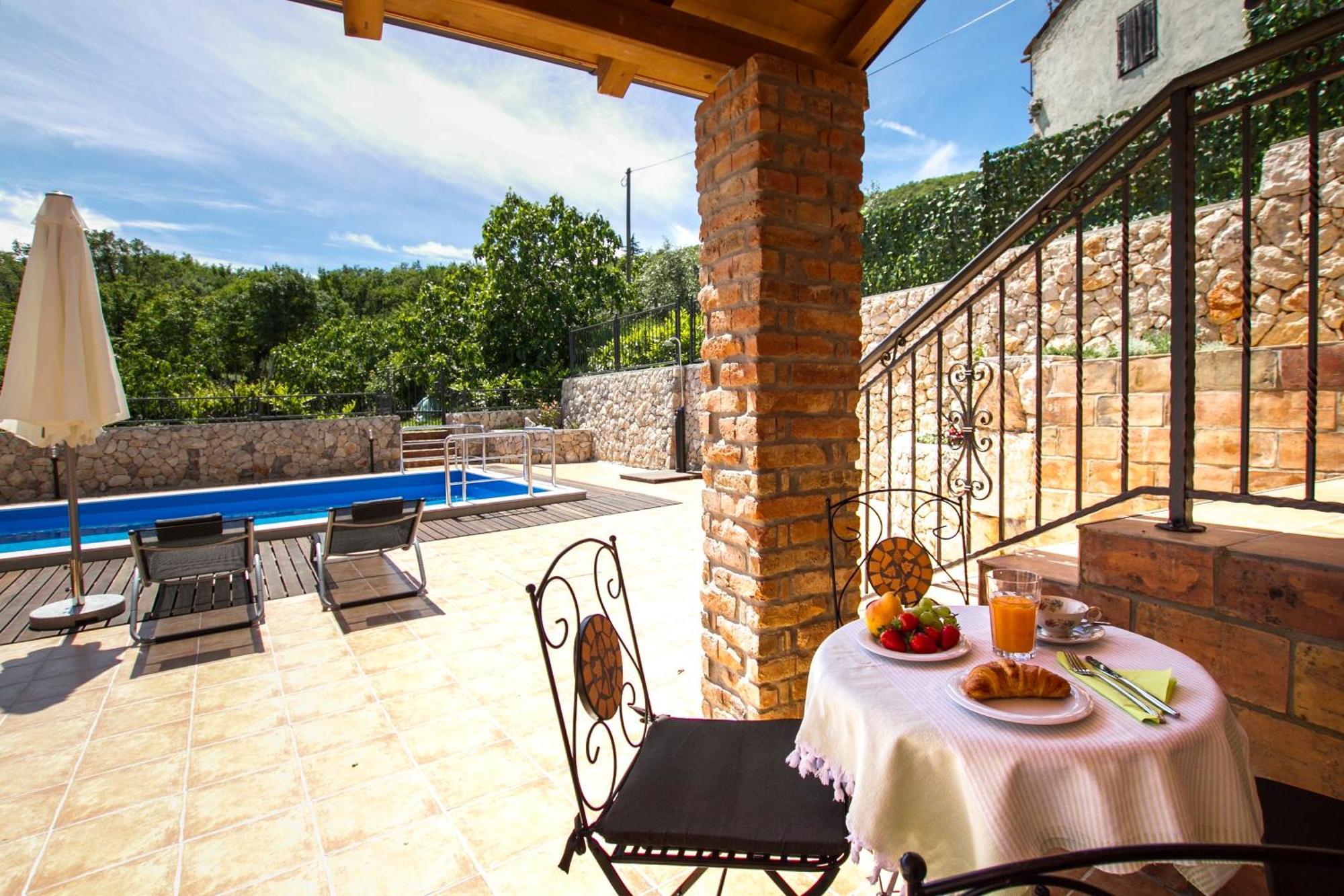 Villa Milena Brseč Dış mekan fotoğraf